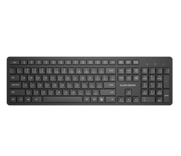SILVER MONKEY K41 Wireless slim keyboard - 741762 - zdjęcie